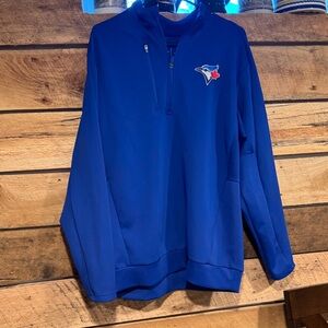 Blue Jays Zip-Up Men's Sweater